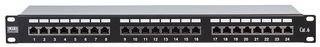 PPAN-C6-24SHD - 24 Port Shielded Cat6 Patch Panel