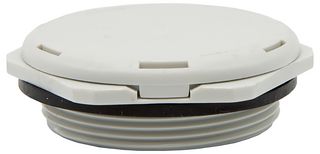 10106593 - VentPLUG Nylon Pressure Equalisation Unit, M40, Light Grey, IP68/IP69