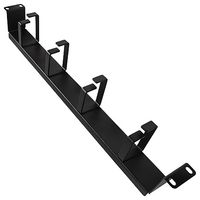MCM1U4REC - Recessed Cable Management Bar, 4 Ring, 1U