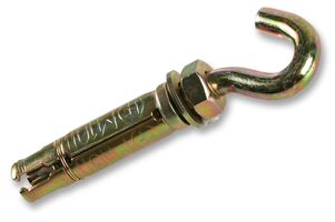 HOOK6 - M6 Masonry Hook, 10 Pack