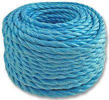 10mm x 27m Stranded Polypropylene Rope, Blue - Unbranded