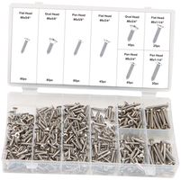 D01886 - Stainless Assorted Screw Pack, 420 Piece