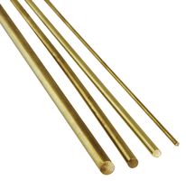 KS8163 - 3/32 x 12" (2.38mm x 300mm) Solid Brass Rod