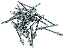 1801 - 4mm x 6mm Aluminium Rivets, 30 Pack