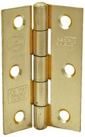 5000-0100EB-60 - 100mm (4") CE7 Certifire External Fire Door Hinges - Brass, Pair