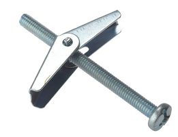 10TOG350 - M3 x 50mm Plasterboard Spring Toggles, 10 Pack