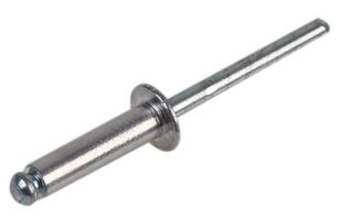 A25L - Long 5mm Aluminium Pop Rivets, 100 Pack