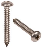 4.8mm x 32mm Stainless Steel Pan Head Pozidriv Self Tapping Screws, 200 ...