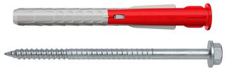 575286 - 10mm x 100mm Heavy Duty Dot & Dab Plasterboard Wall Fixings, 50 Pack