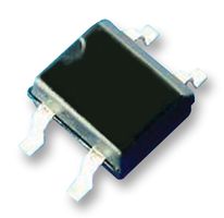 MB6S - Bridge Rectifier Diode, Single Phase, 600V, 800mA, 1.1V, 4 Pins