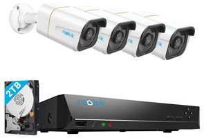 NVS8-5KB4-A - PoE NVR with 4x Bullet Cameras, 8 Channel, 12MP, 2TB HDD