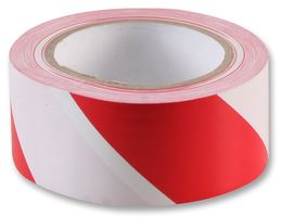 00820331640502 - Vinyl Hazard / Floor Marking Tape 50mm x 33m, Red / White