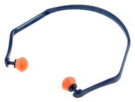 1310 - 26dB Band Foam Ear Plug, Orange/Blue