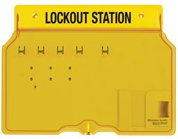 1482B - 4 Padlock Lockout Station (Unfilled)