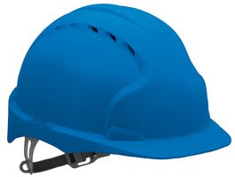 AJF160-000-500 - Evo3 Comfort Plus Slip Ratchet Vented Safety Helmet, Blue