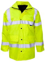 35423 - Hi-Vis Parka Jacket - Yellow Large