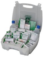 K403 - HSE Eye Wash & First Aid Kit, 1 - 10 Persons