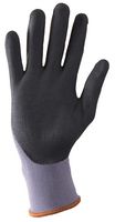 2037 - Flex Ultra Foam Nitrile Dipped Gloves, Black/Grey Small