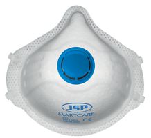 BEH120-002-A00 - P2 (FFP2V) Valved Moulded Disposable Dust Mask, 10 Pack