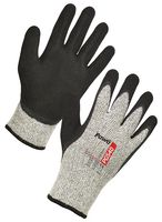 PG54063 - Latex Palm Cut Resistant Thermal Gloves, Grey/Black - Large