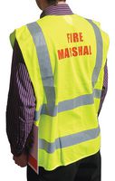 Q4224 - Fire Marshall Hi-Vis Vest, Small / Medium