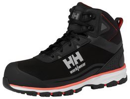 78391_992-48 - Chelsea Evolution 2.0 Mid S3 Safety Hiker Boots - Black & Orange, Size 13