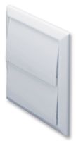44910W - Gravity Flap Wall Vent, 100mm White