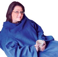 VM936EA - Sleeved Fleece Blanket, Blue