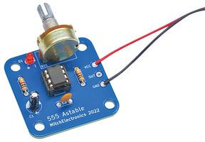 555ASTABLE - 555 Astable Circuit Project Kit