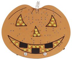 WSSA145 - Halloween Pumpkin LED Soldering Kit