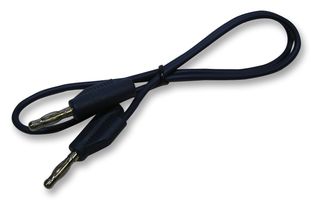 JR9235-0.5M BLUE-ROHS - Blue 4mm Banana Plug to Plug Test Lead - 0.5m