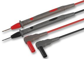 TEN01065 - 4mm Right Angle Banana Plug to Probe Test Lead Set