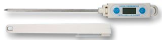 31/162/0 - IP65 Rated Waterproof Thermometer Digital Test Probe -40°C to +240°C 200mm