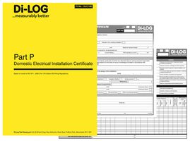 DLC106 - Part P Domestic Electrical Installation Certificates - Pack of 36