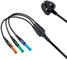 KAMP12 - 4mm Mains Test Lead Adaptor