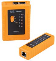D03181 - RJ11 and RJ45 Network Cable Tester with Ground Test