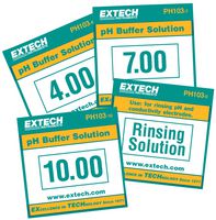 PH103 - Buffer Pouches Pack (4, 7 & 10pH with Rinse Solution)