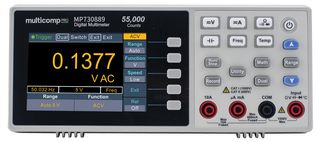 MP730889 - Bench Top Digital Multimeter, 750V AC/1kV DC, 10A, 4.5 Digit Resolution