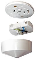 CR10 - Plug in Ceiling Rose, White