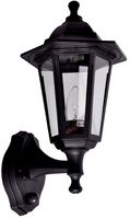 17250 - Mayfair Dusk to Dawn Outdoor Wall Lantern, Black IP44