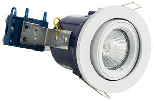 ELA-27466-WHT - White Adjustable Fire Rated Downlight
