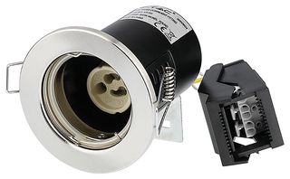 3680 VT-701 - Fire Rated Downlight, GU10, IP20, Satin Nickel