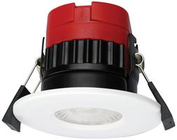 793947 - 8W Prestige Pro LED CCT Fire Rated Downlight, 900lm, IP65, IP20