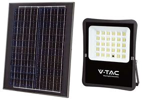 VT-55300 6971 - 300W LED Solar Floodlight, 4000K, 2400lm, IP65