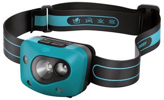 GPACTCH44000 - Head Torch with Motion Sensor, CH44, 300lm, IPX4, Blue