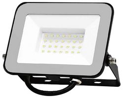 10021 - 30W LED Floodlight, 4000K, 2505lm, Non-Dimmable, Black