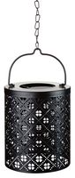 LS213468 B - Solar Filigree Lantern, Black