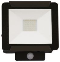 769171 - 30W LED Security Floodlight with PIR, 6000K, 2300lm, Black, IP65