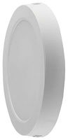 VT-60018 7878 - 18W Backlit Surface Mounted Round Panel, 6500K, 1980lm, Non-Dimmable