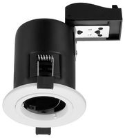 59776 - Fire Rated GU10 Fixed Downlight. IP20, White